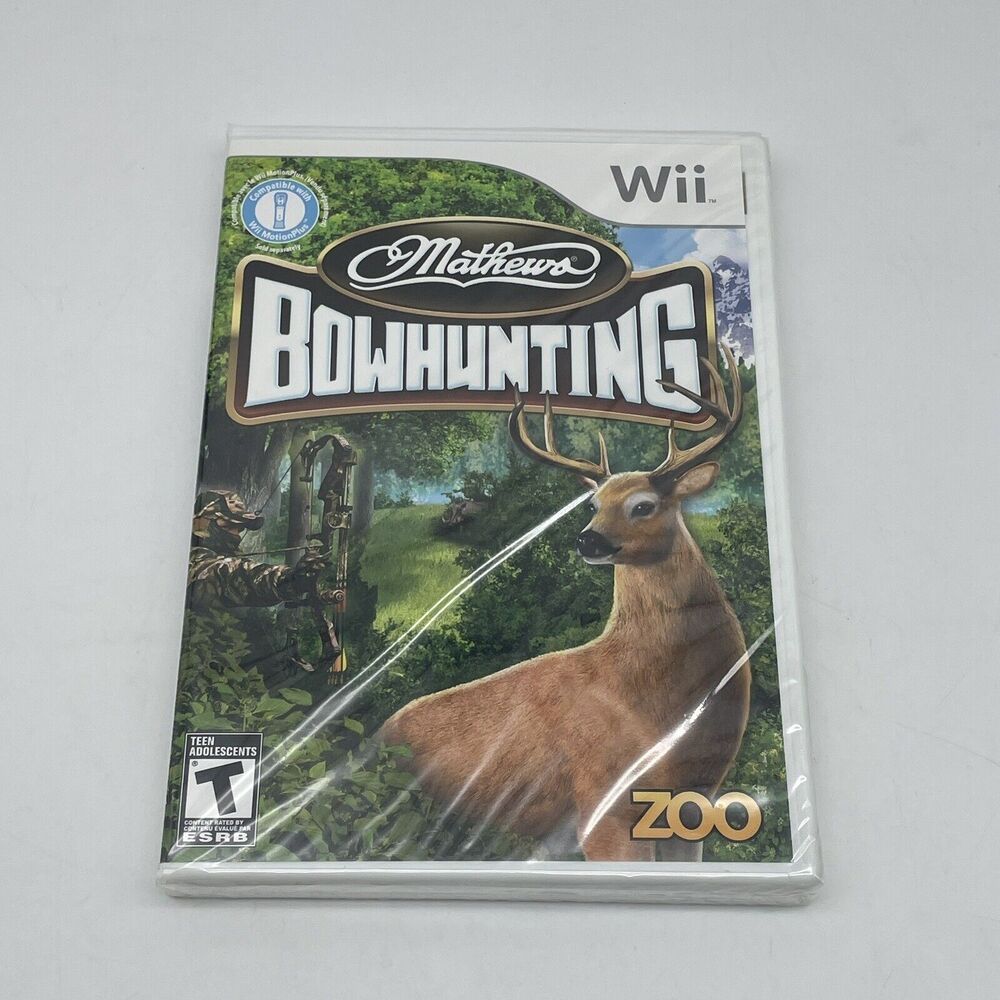 Mathews Bowhunting (Nintendo Wii, 2010) Complete Sealed